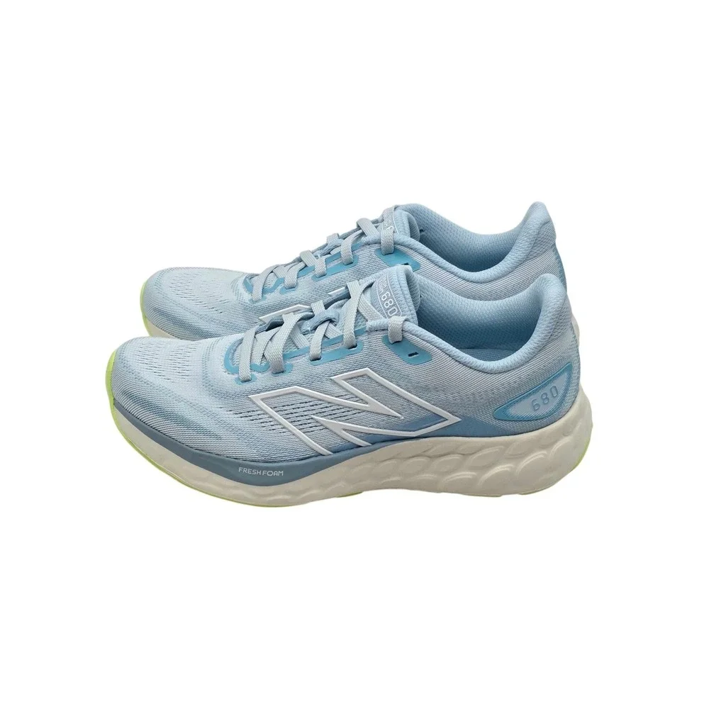 New Balance Fresh Foam 680 v8 Running Shoes Sneakers Womens Size 10 Blue W680LT8